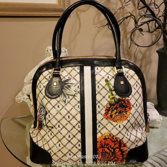 L.A.M.B. Handbags - L.A.M.B. by Gwen Stefani Marigold Kingston Cambridge Shoulder Bag Luxury #532